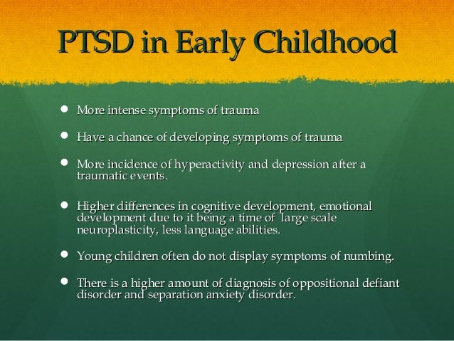 Signs of ptsd from childhood trauma - drawkool