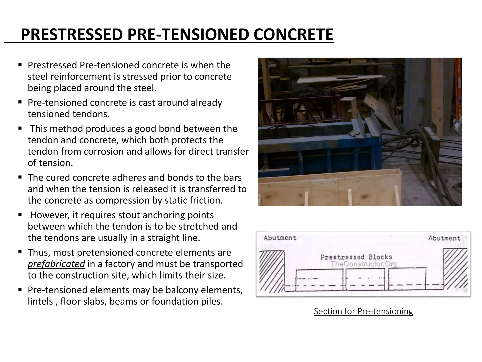 Prestressed concrete | PPTX
