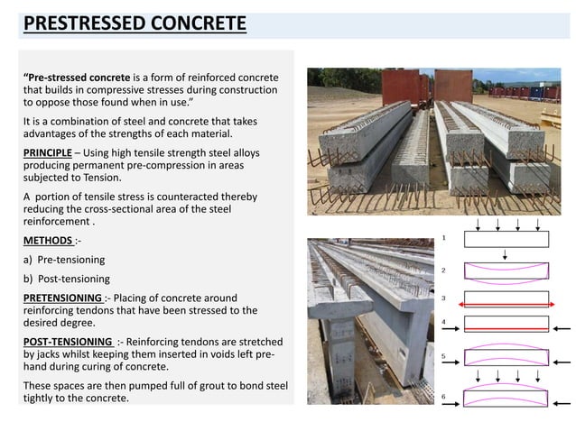 Prestressed concrete | PPTX
