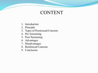 Prestressed concrete | PPT