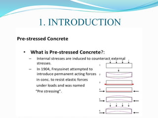 Prestressed concrete | PPTX