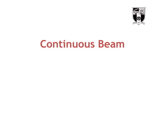 Continuous Beam
 