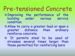 Prestressed concrete baru | PPTX