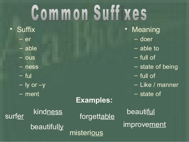 suffix tor definition