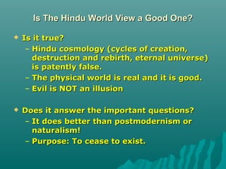 The Eternal Illusion; Hinduism in Death Parade