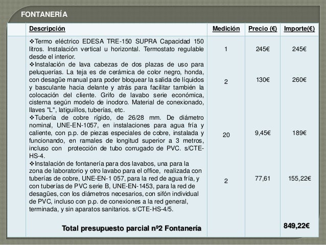 Presupuesto de obra local2