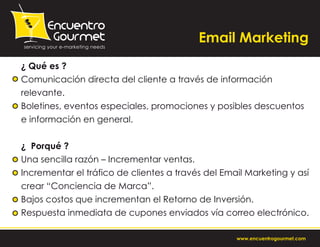 Encuentro emarketing email marketing principios