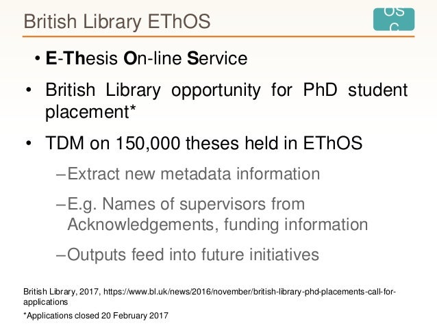 Thesis british library