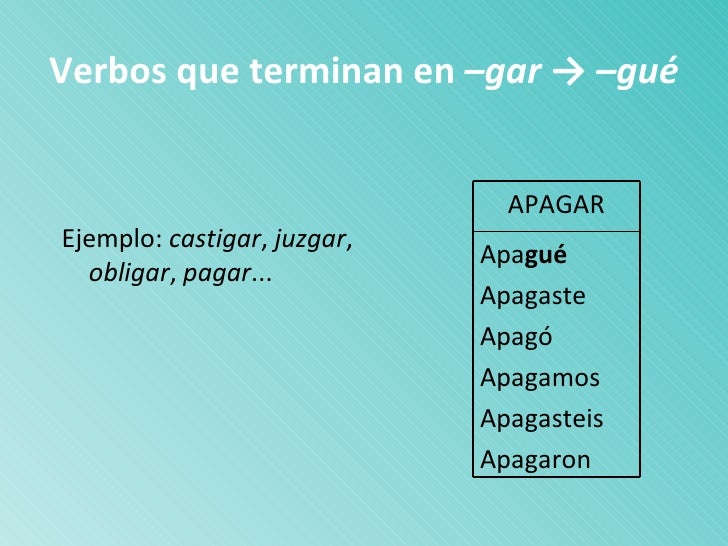 Preterito indefinido