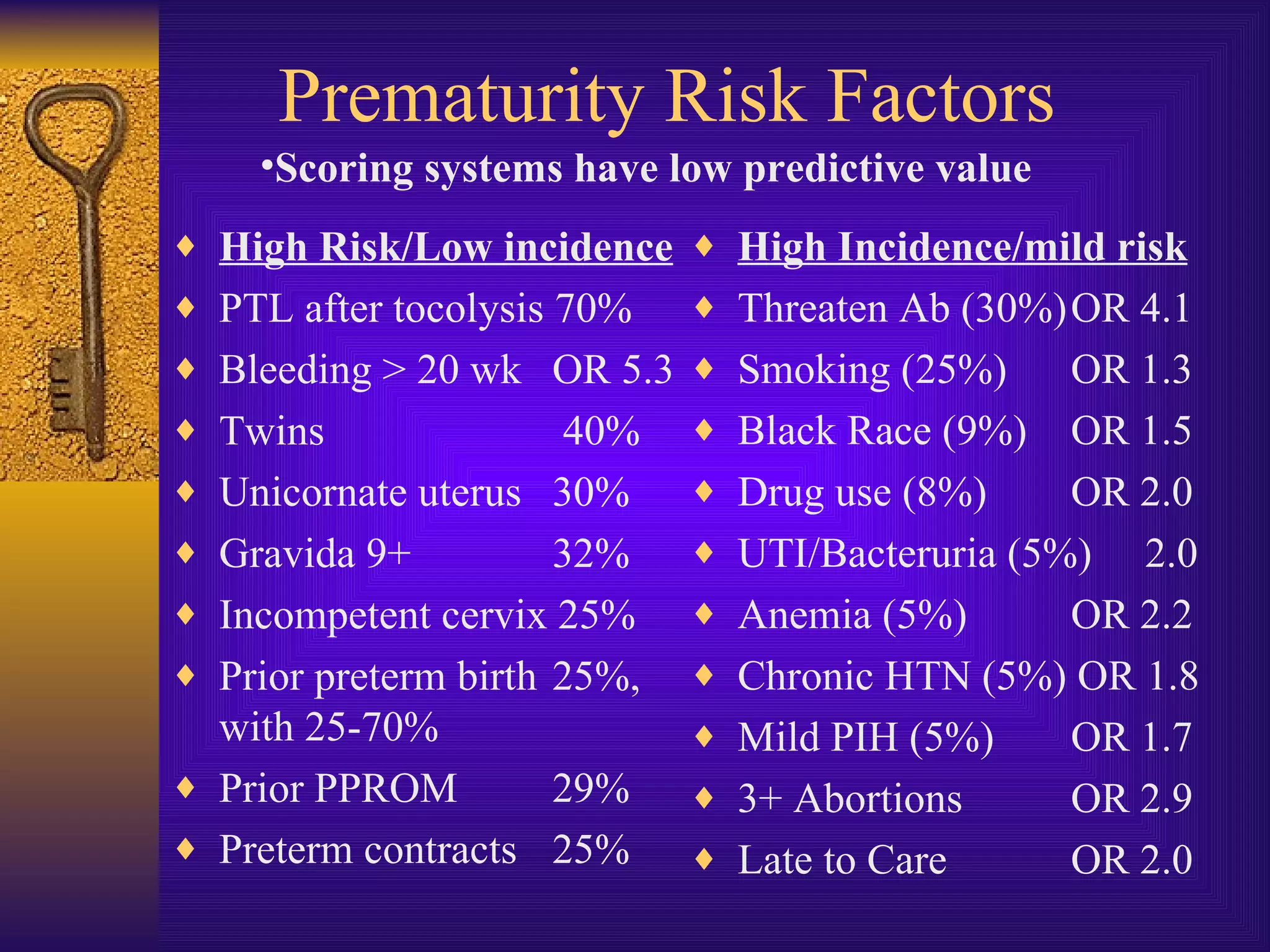 Preterm Labor Prevention Watrin | PPT