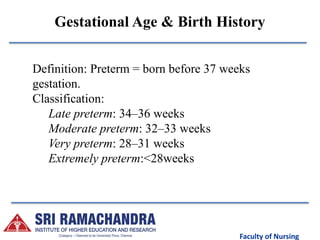 Comprehensive Clinical Assessment of Preterm Infants: Techniques and ...
