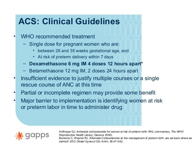 Betamethasone Injection For Preterm Labor