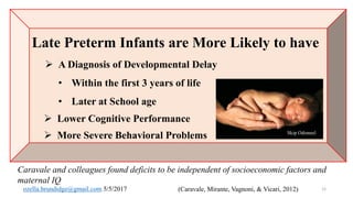 Preterm growth and development | PPTX