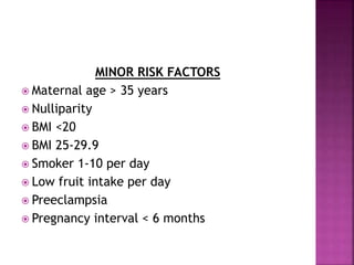 Preterm infant,small for gestation age and postterm infant | PPTX