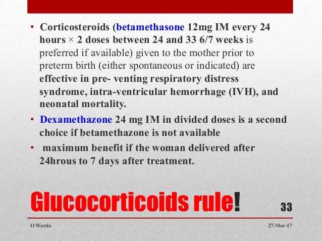 Betamethasone Injection For Preterm Labor