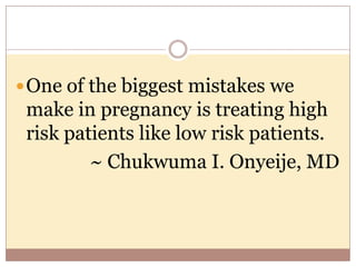 What DOES seem to work?
 Increased interpregnancy intervals
 Better IVF
 Progesterone therapy
 Cervical cerclage
Iams et al, NEJM; 370;3 nejm.org january 16, 2014
 