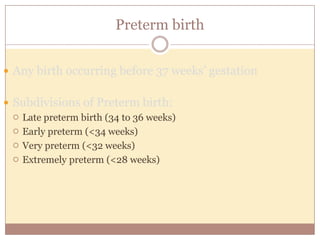 What percentage of African American infant are born premature?
 