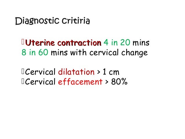 Procardia Dose For Contractions