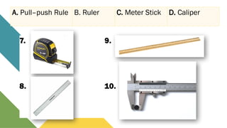 Pull Push Ruler Image PreTest-Perform Mensuration and Calculations_SMAW .pptx