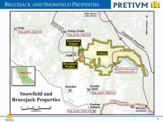 BRUCEJACK AND SNOWFIELD PROPERTIES




TSX:PVG                              6
 
