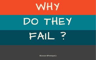 @Lionzan @PretotypeCo
WHY
DO THEY
FAIL ?
 