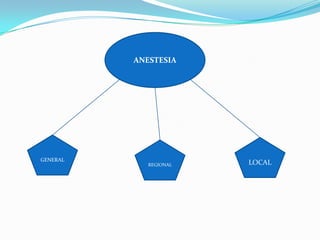 ANESTESIAGENERALLOCALREGIONAL