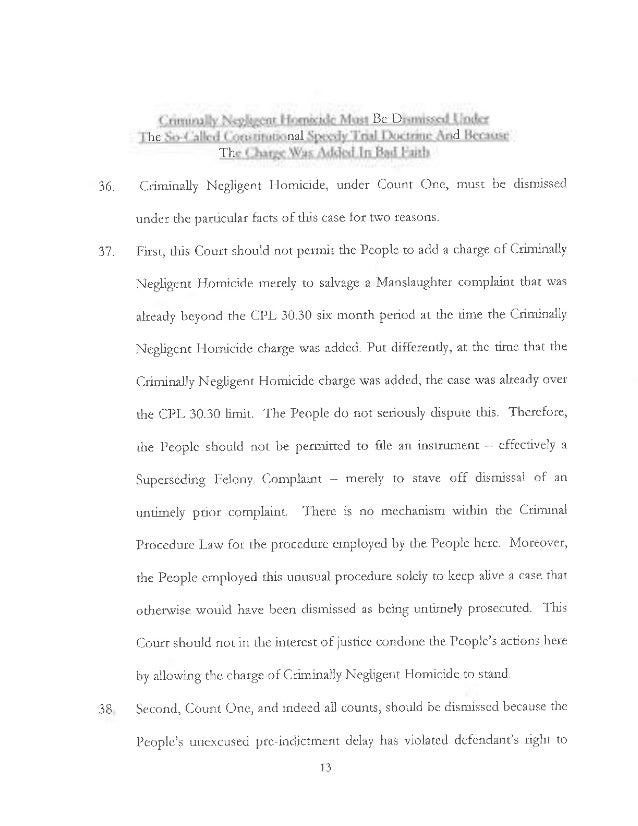 Richard Aquilone Pretrial Motion