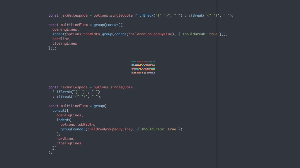 JavaScript Code Formatting With Prettier by Christopher Chedeau