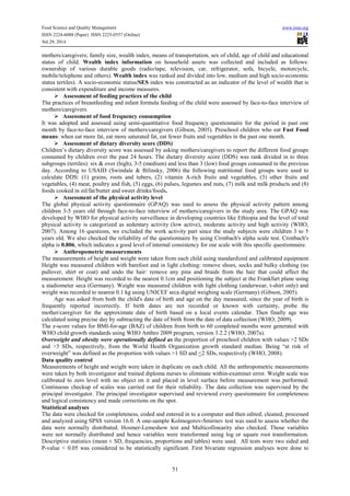 Prevalence and determinant factors of overweight and obesity among ...