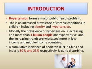 Prevalence of hypertension and its associated risk factors among school ...