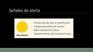 Señales de alerta
 