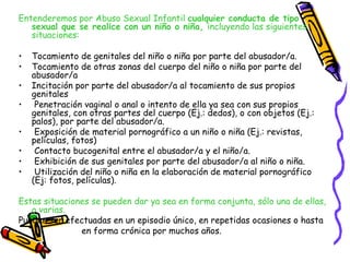 Prevención del abuso sexual infantil | PPT