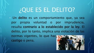 Prevención del delito en instituciones educativas | PPTX