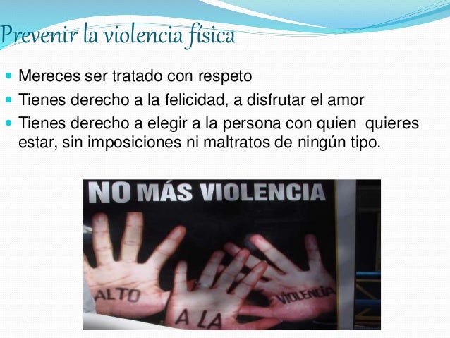 Prevención de violencia