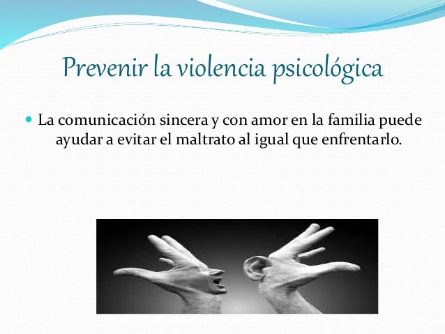Prevención de violencia