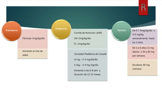 Prevención, diagnóstico y tratamiento de la anemia | PPTX