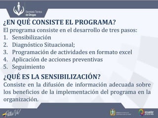Prevención en el Ámbito Laboral - Consensuado SETED-MDT.ppt