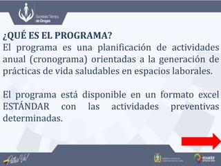 Prevención en el Ámbito Laboral - Consensuado SETED-MDT.ppt