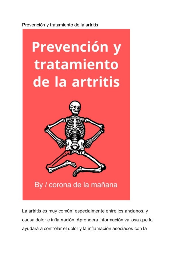 Prevención y tratamiento de la artritis 2 prevencin y tratamiento de la artritis 1 638