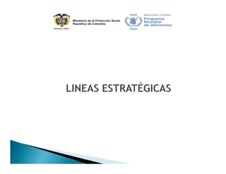 Estrategia Nacional para la Prevención y Control de las Deficiencias de Micronutrientes