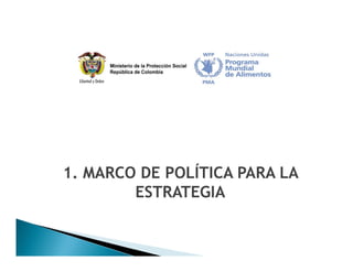 Estrategia Nacional para la Prevención y Control de las Deficiencias de Micronutrientes