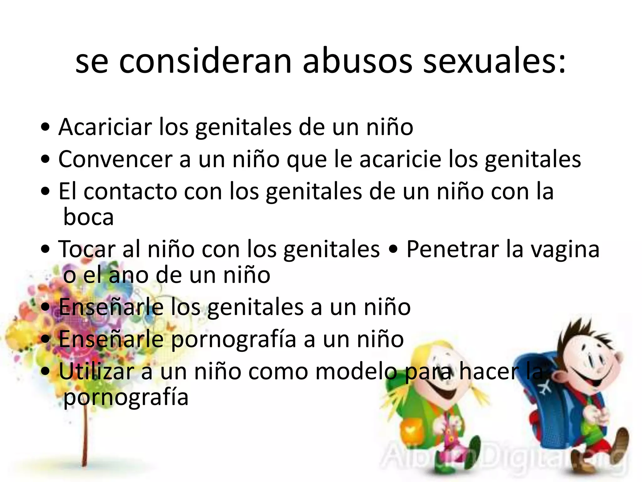 Prevencion de abuso sexual infantil | PPTX