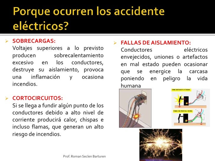 Prevencion de accidente eléctricos