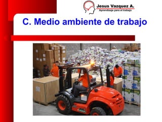 C. Medio ambiente de trabajo
 