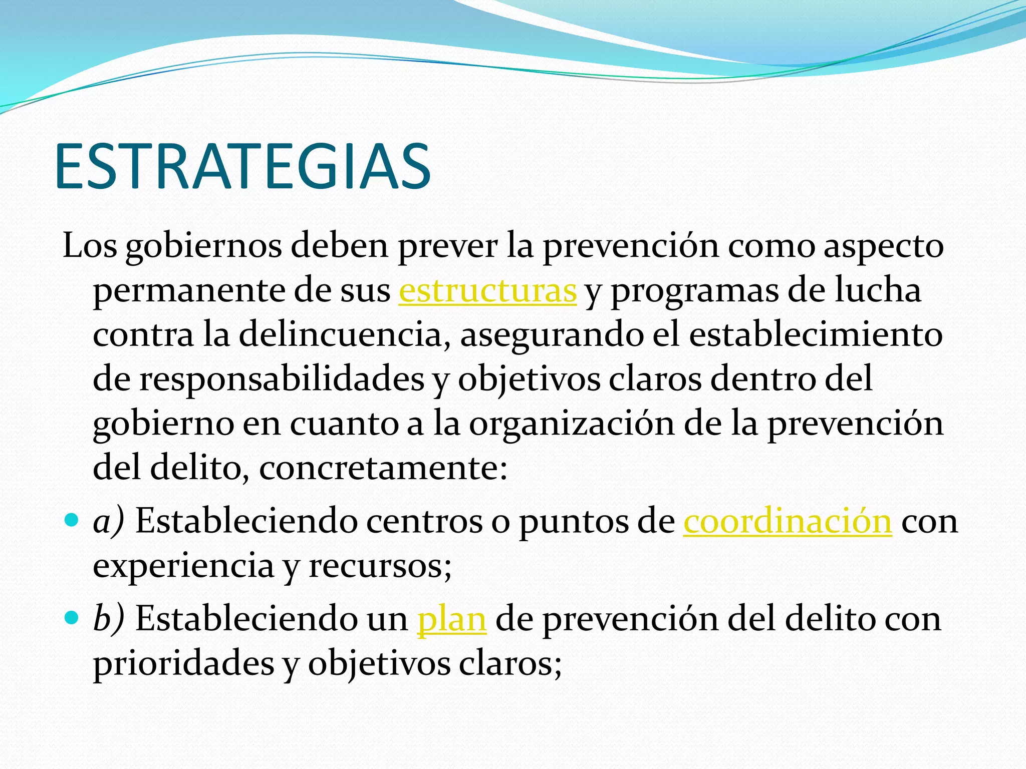 Prevencion del delito | PPTX