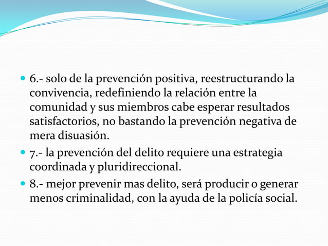 Prevencion del delito | PPTX