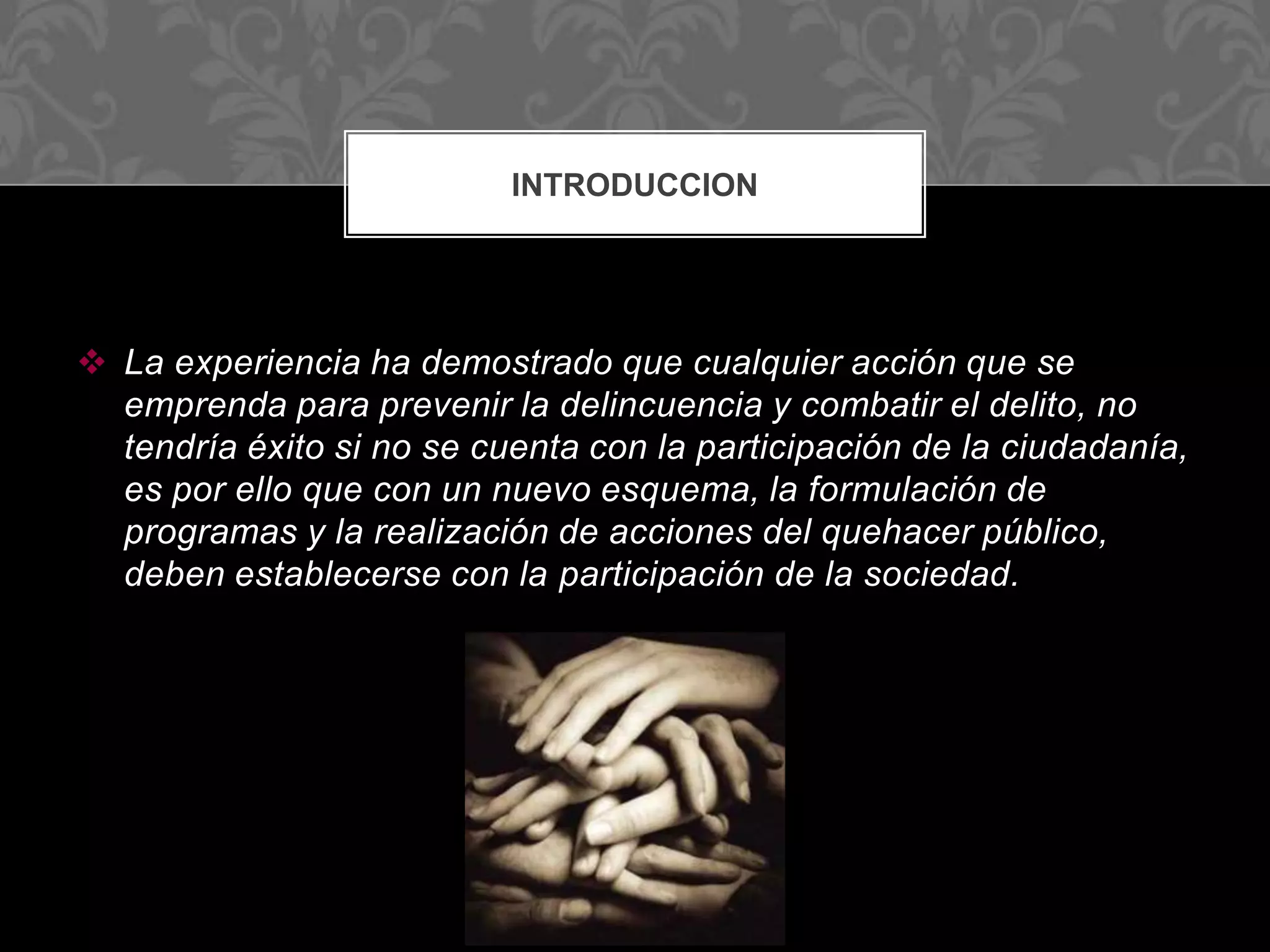 Prevencion del delito | PPTX