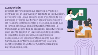 Estrategias Integrales para la Prevención del Delito y la Tortura en ...