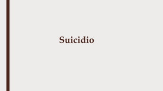 Suicidio
 