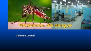 Prevención, del dengue
Salomon Durand
 